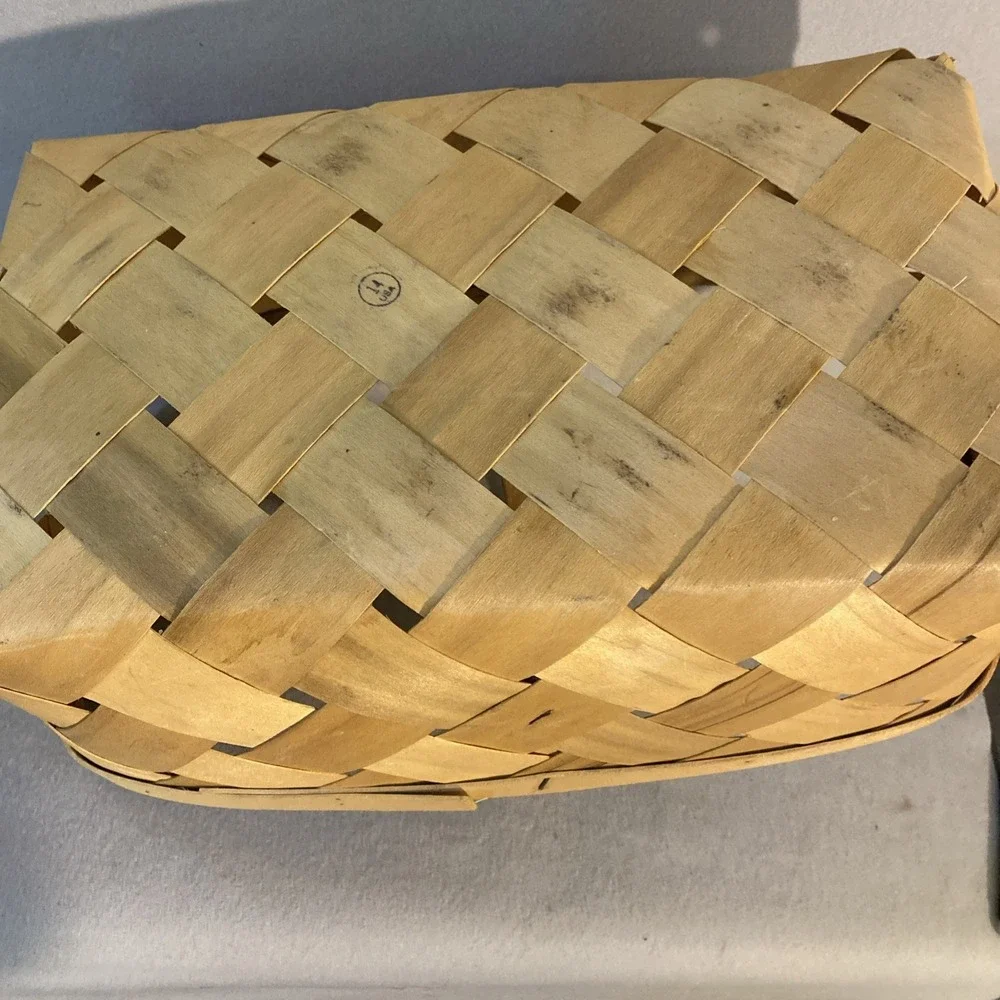 Vintage Harvest Basket Made In USA